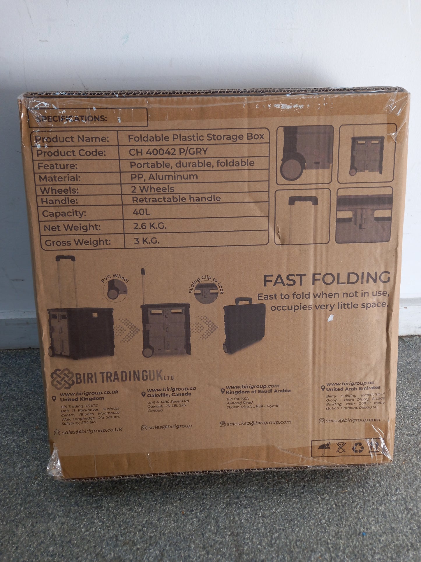 Foldable Shopping Cart (091008)
