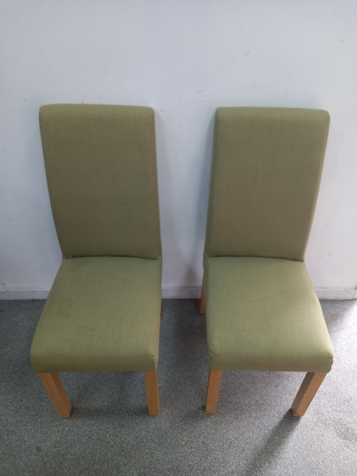 Green Dinning Chair ×2 (211009) ga3612