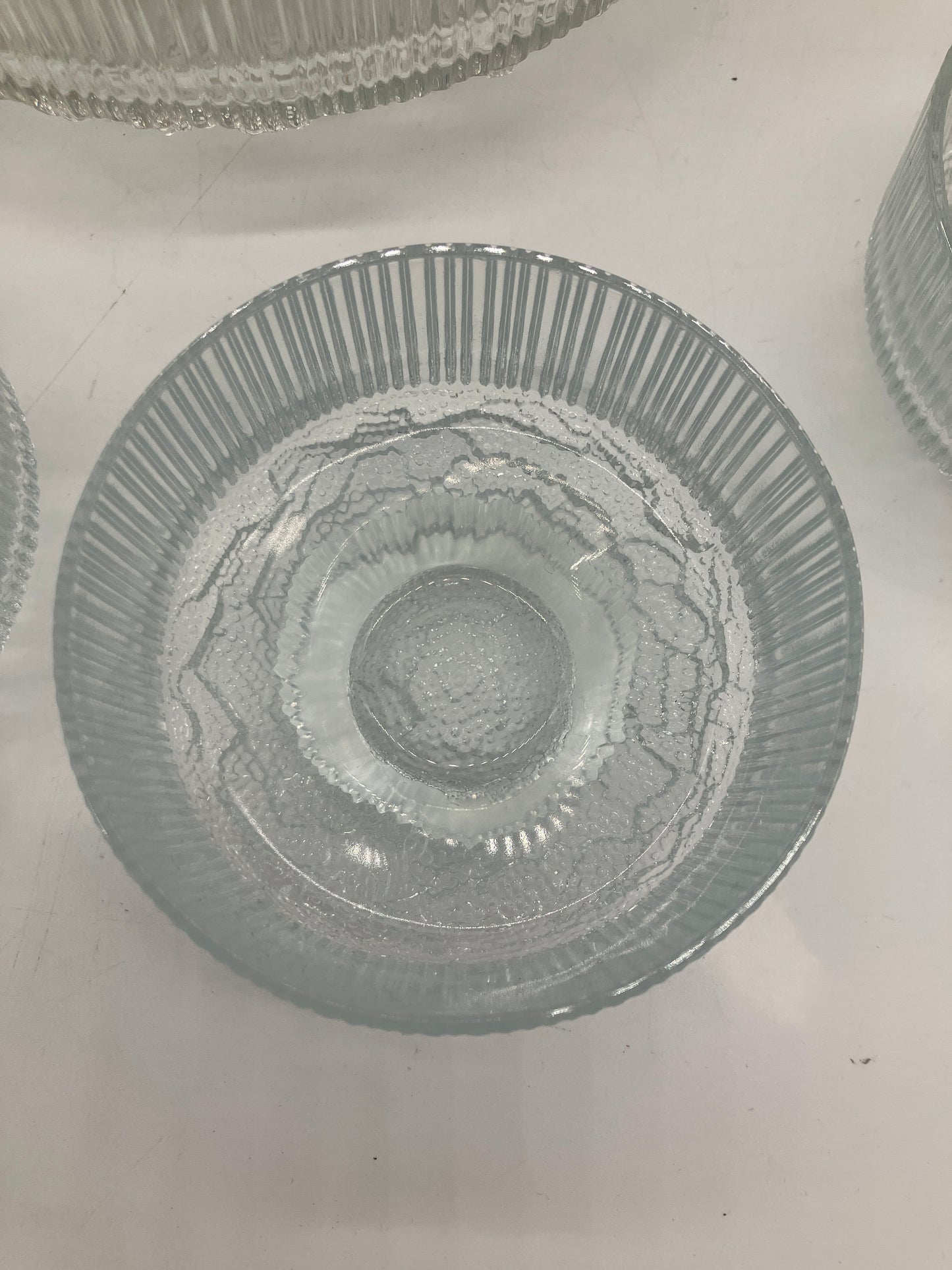 Raven head Glass 7 Piece Bowl Set (221001) O