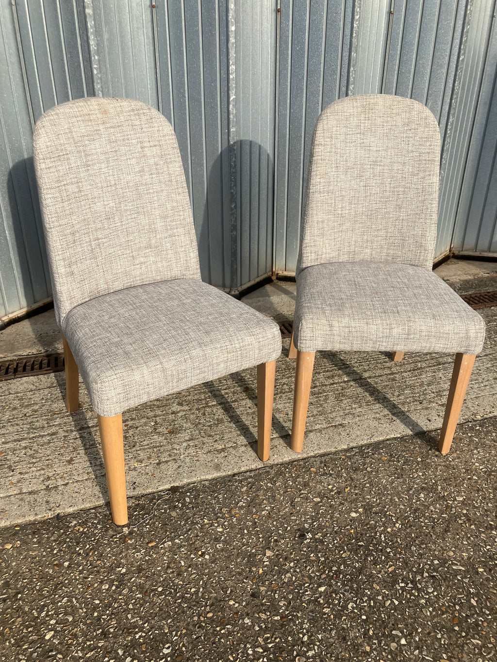 Lars Dining Chairs (Oak FurnitureLand) (241006)x2