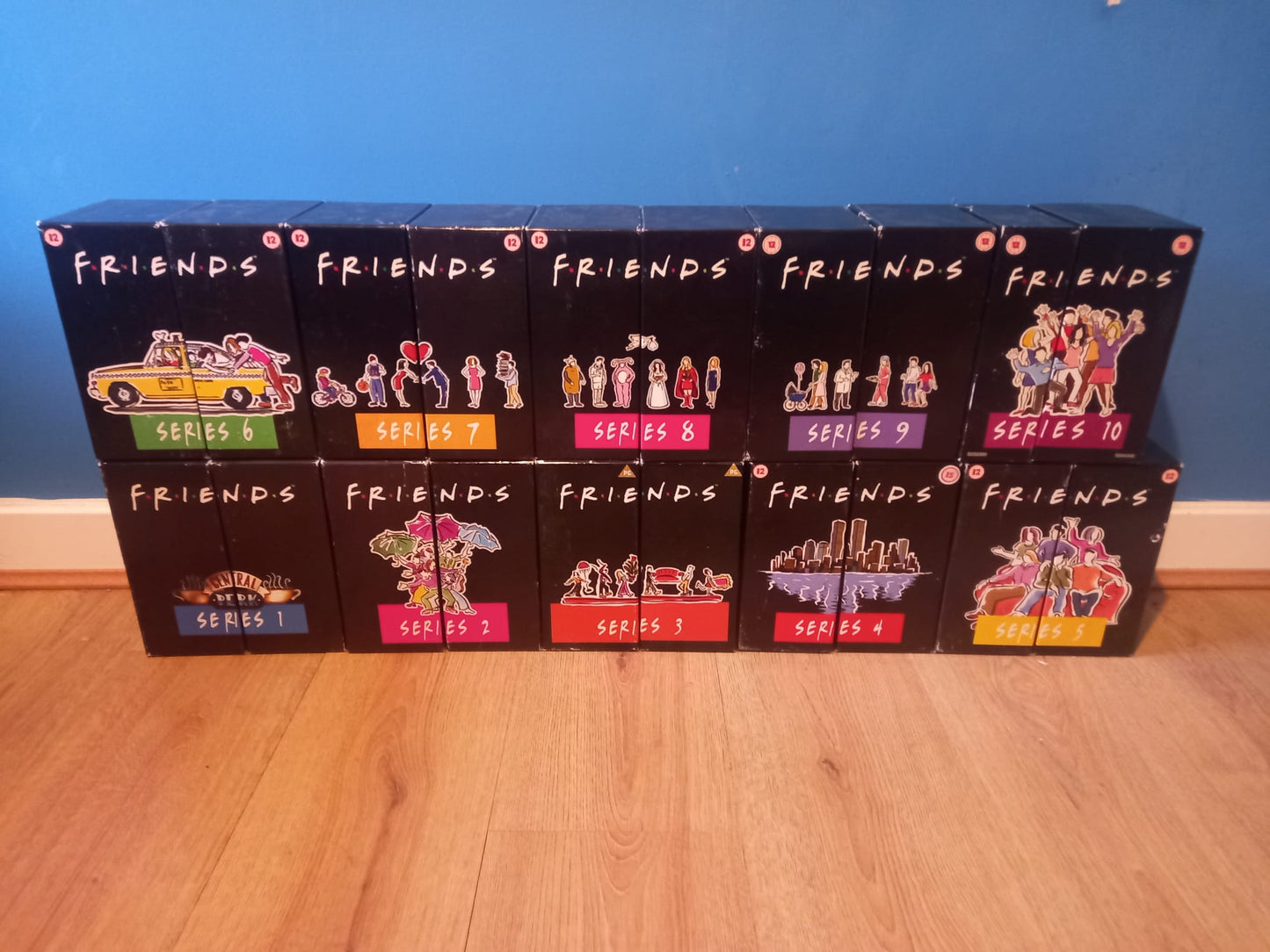Friends vhs collection 1-10 (051215)