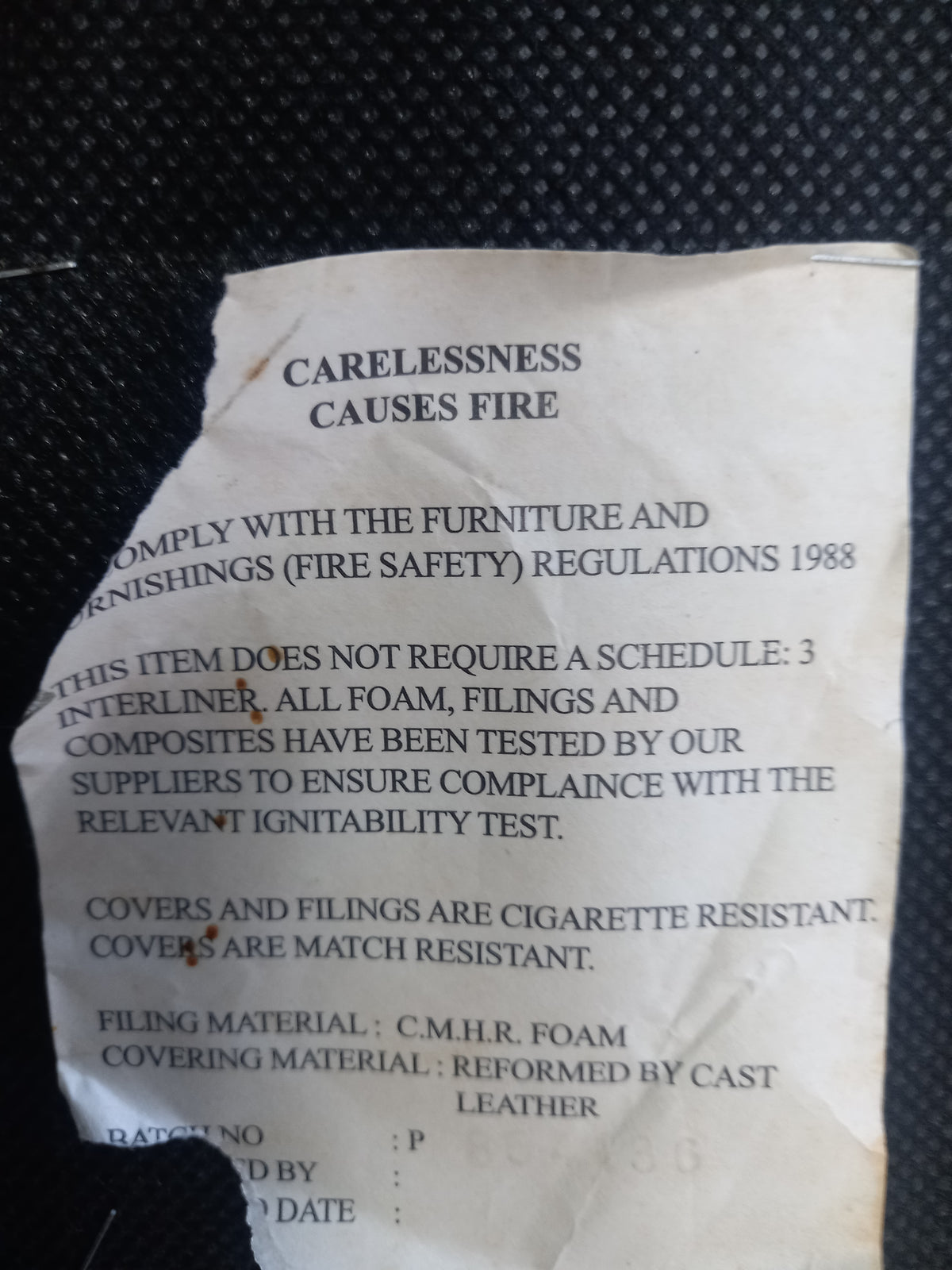 Spare Dining Chair (22092601)