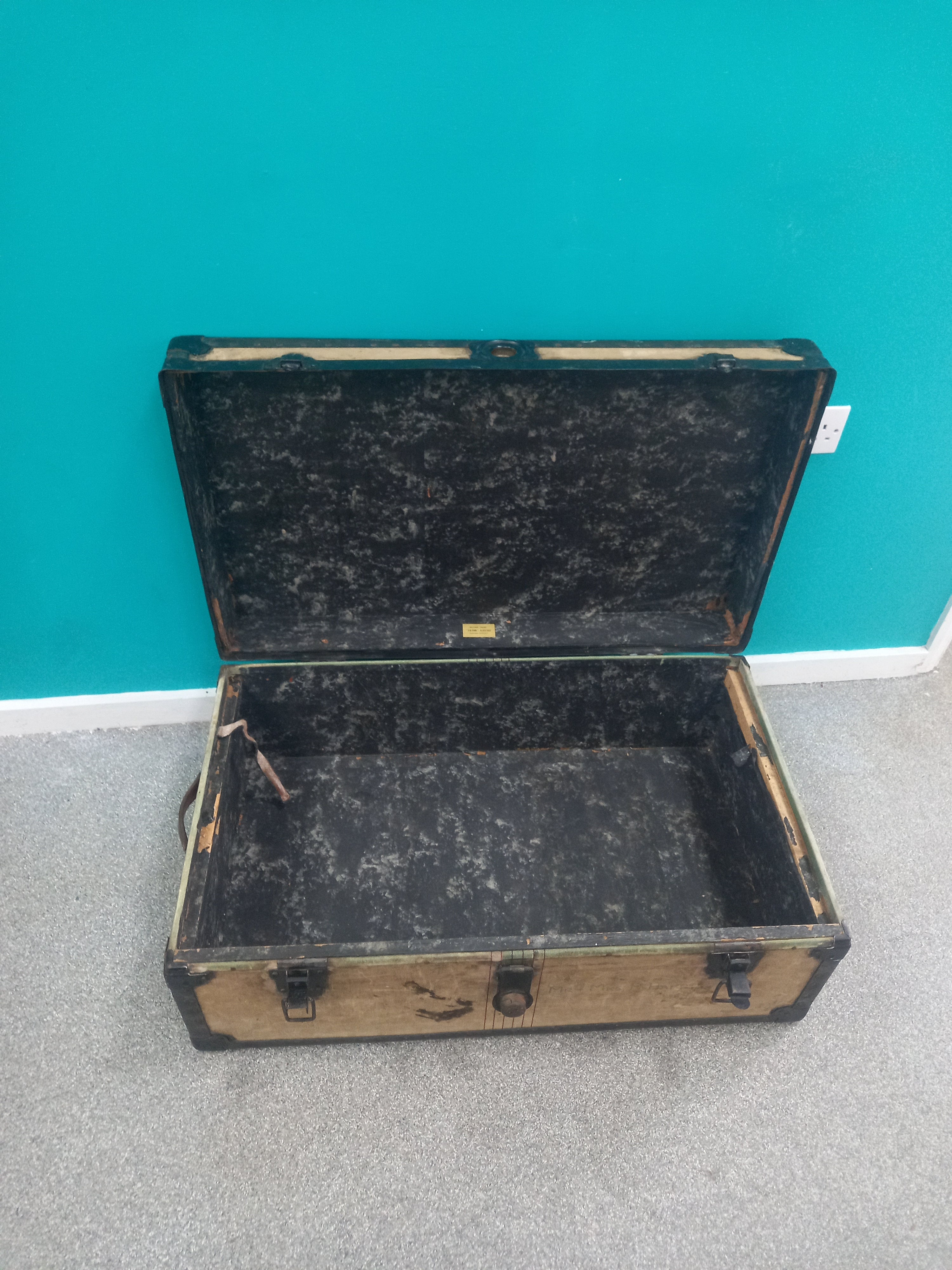 Ww2 british navy Officer's Trunk (09062601)