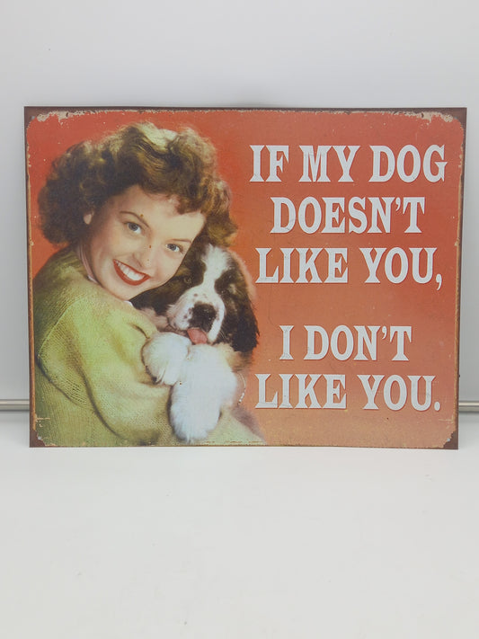 Metal Dog Poster (240713)N