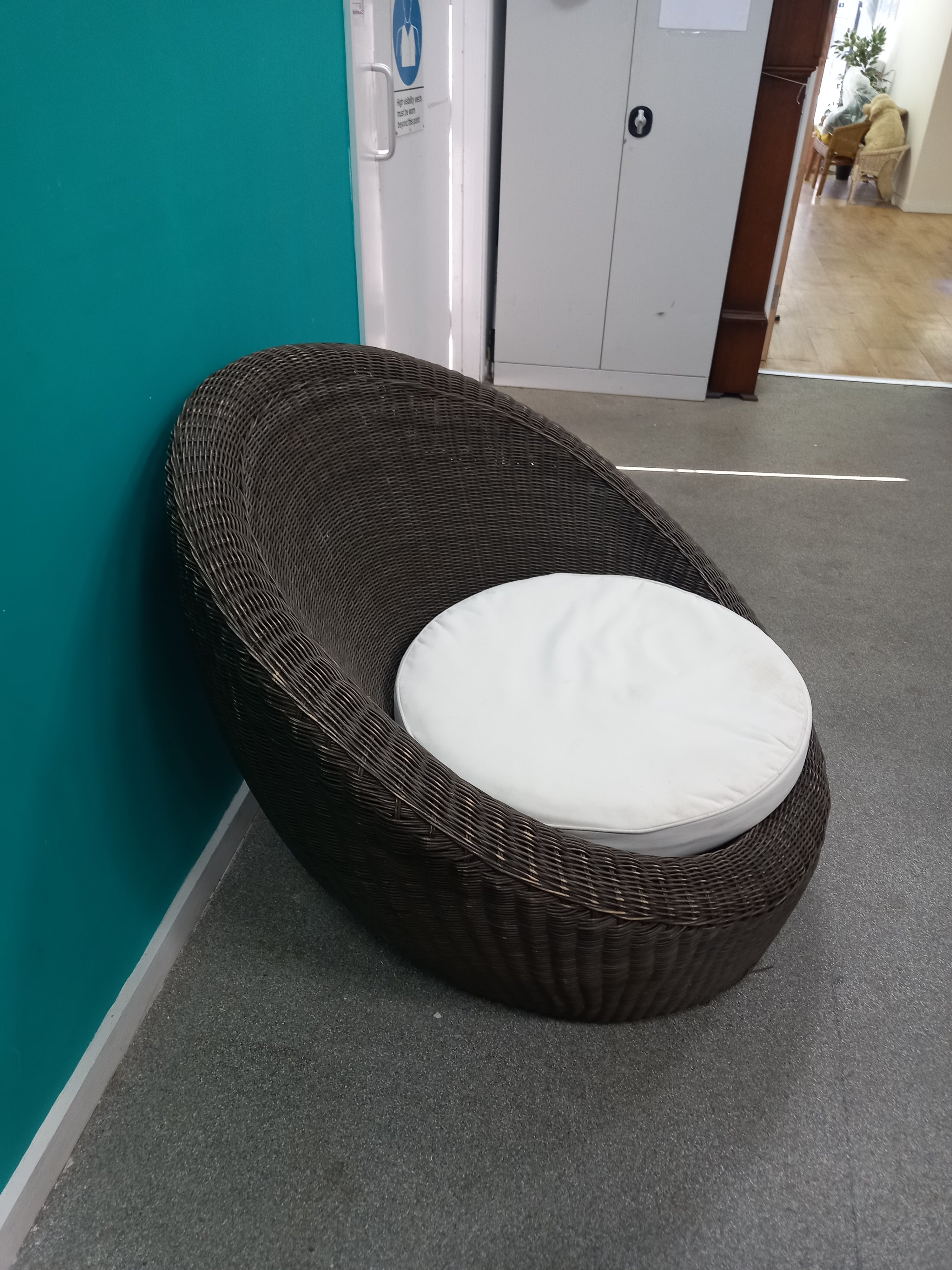 Rattan Efect Patio Chair12082601