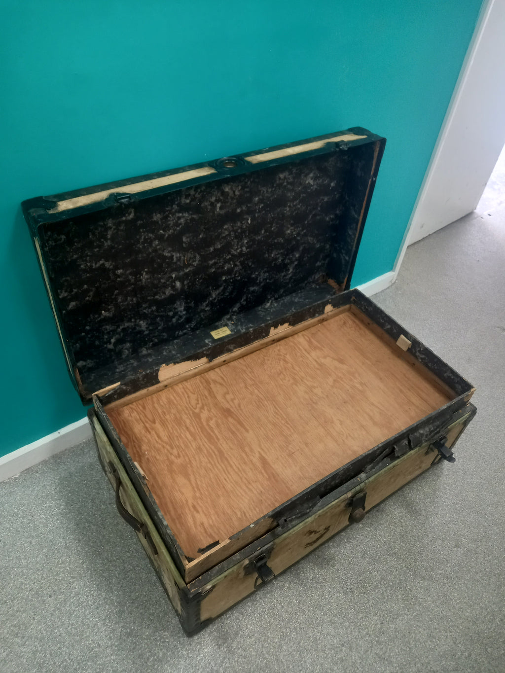 Ww2 british navy Officer's Trunk (09062601)