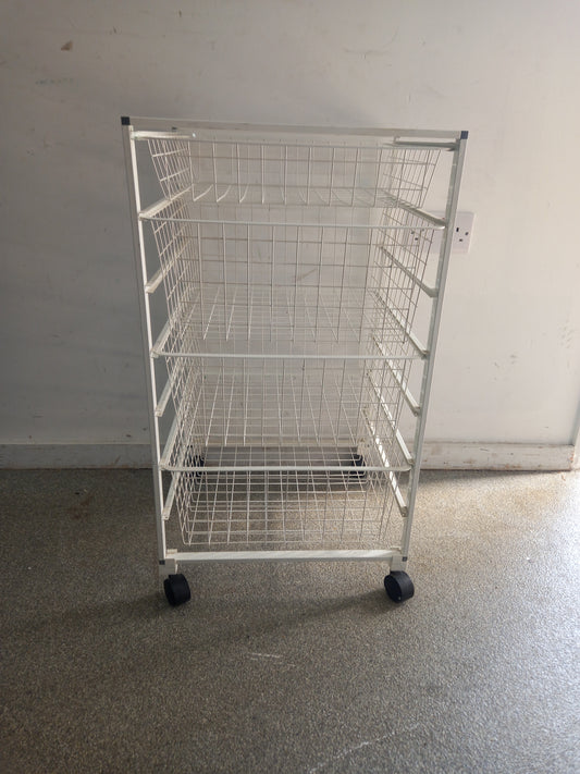 Metal wire Drawers Unit (220811)