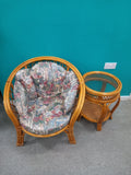 Conservatory Chair with Sidetable (14072602)