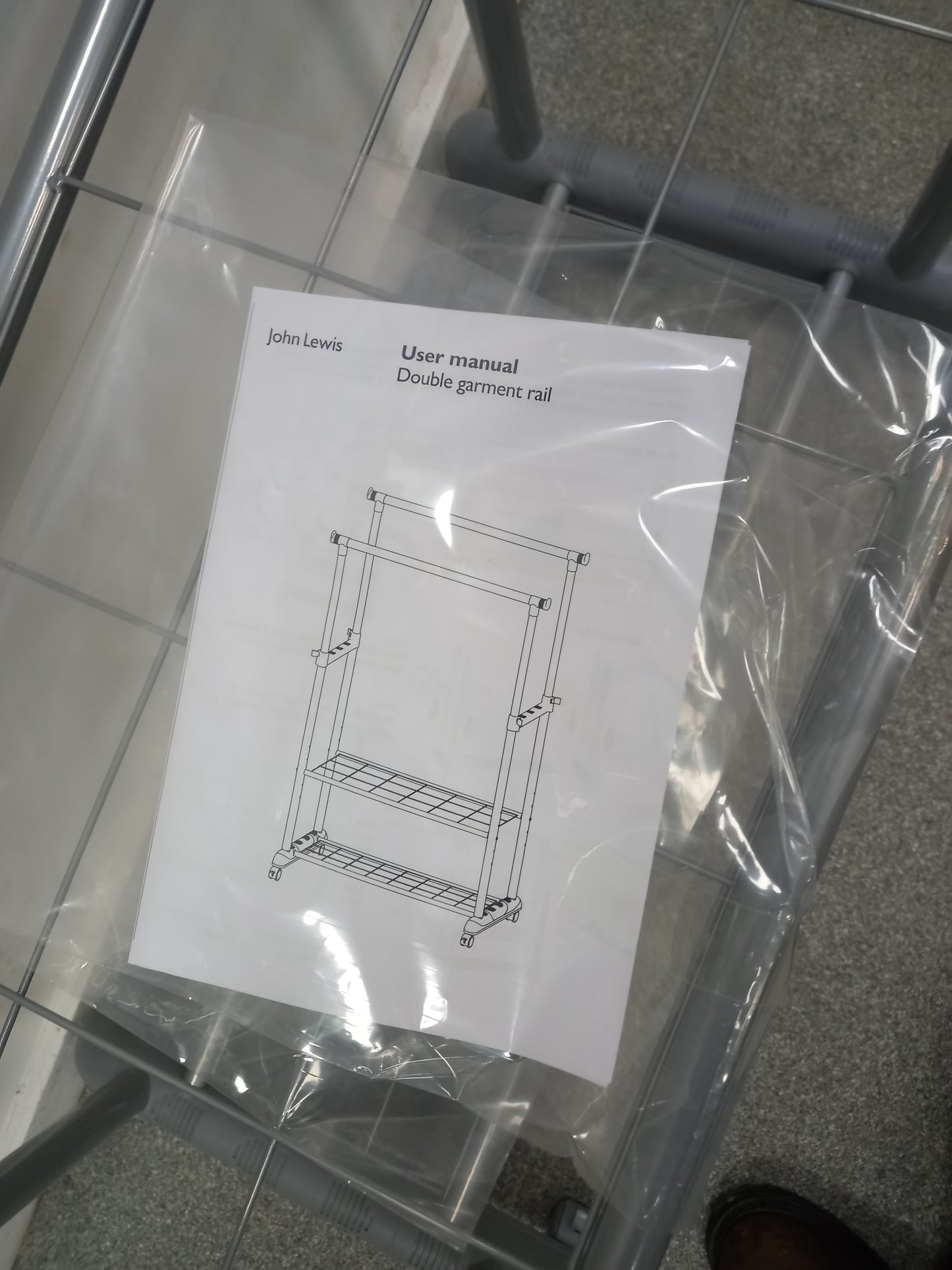 Double Garment Rail (050801)