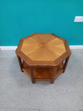 Teak octagonal coffee table (26062603)