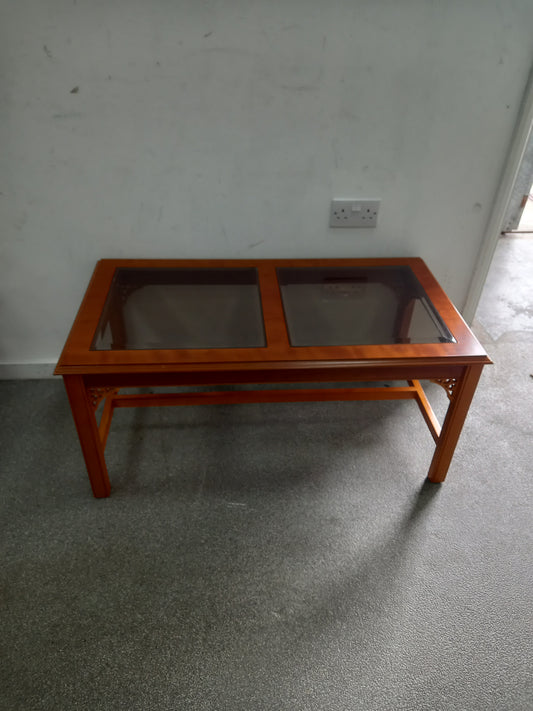 Glass Top Coffee Table (200803)