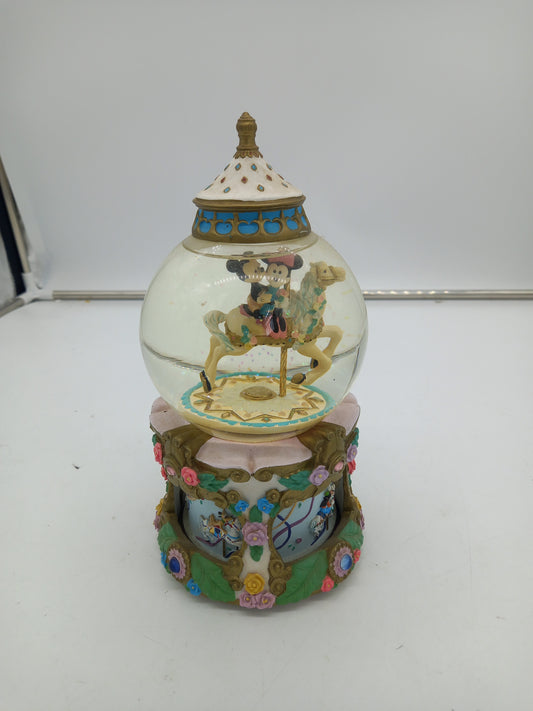 Disney Music carousel snow Globe (230701) D