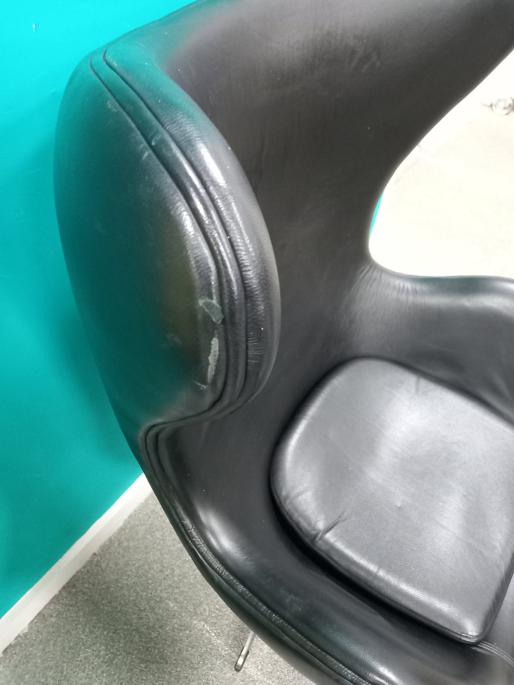 Leather Egg Chair (13072603)