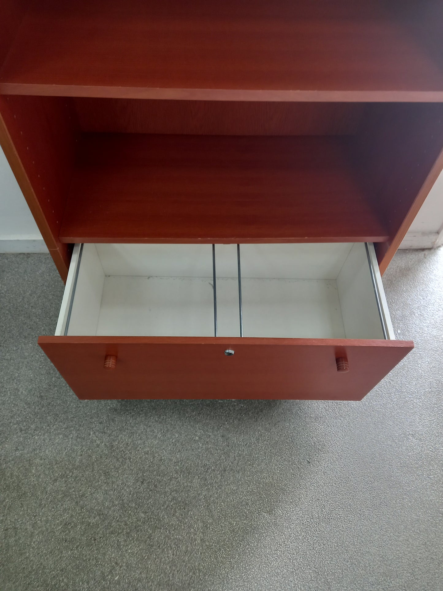 Filing Cabinet With Shelving Unit (220806)