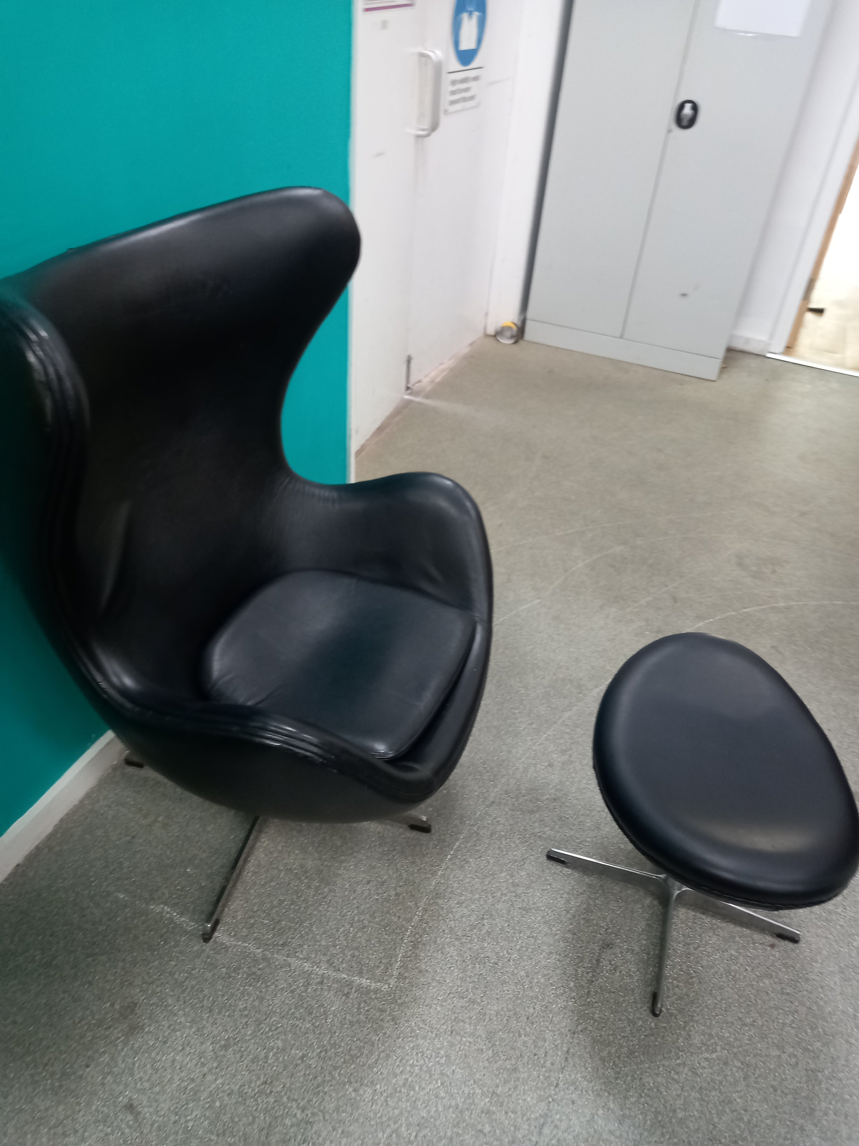 Leather Egg Chair (13072603)