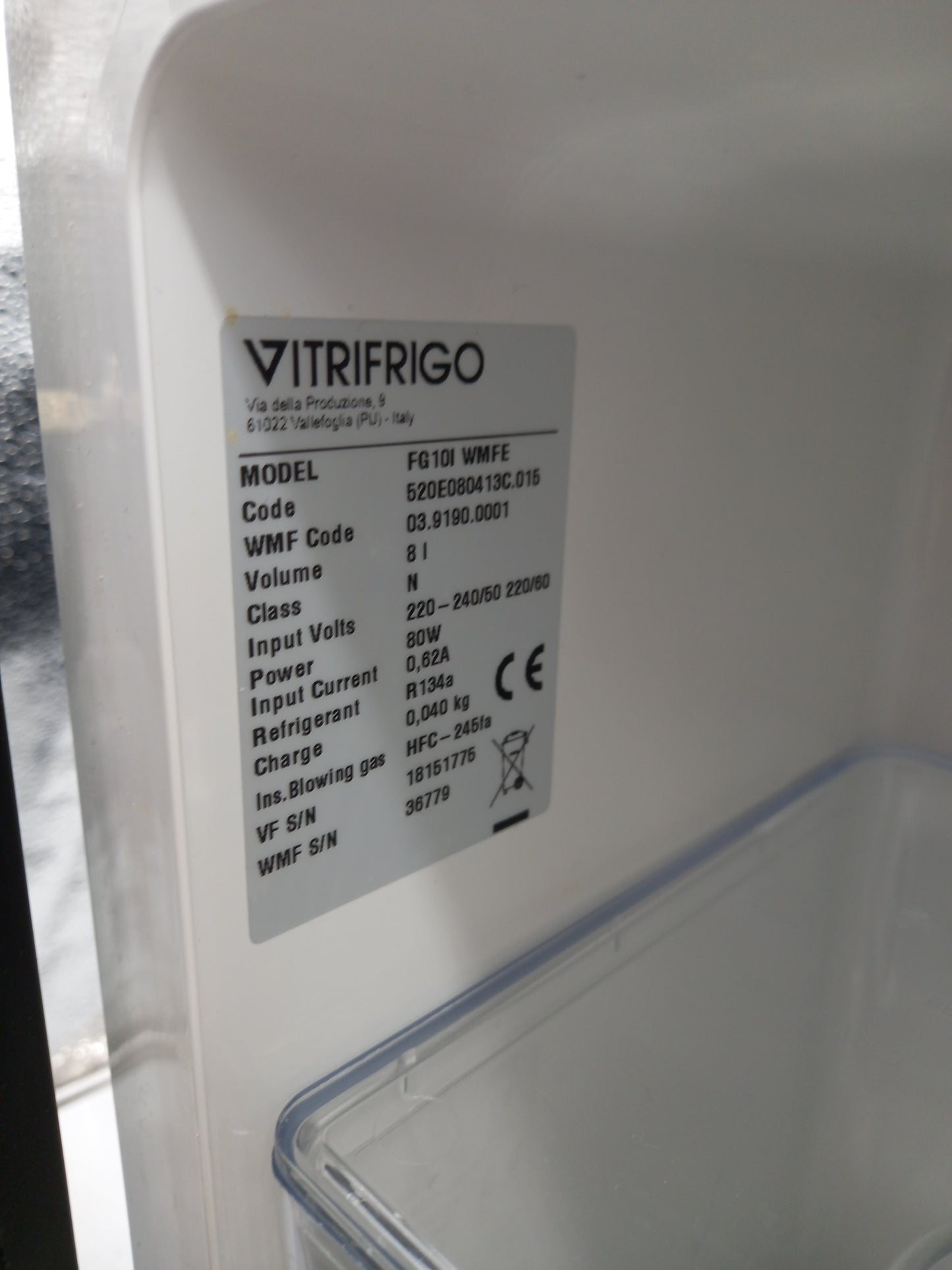 Vitrifrigo FG series milk cooler